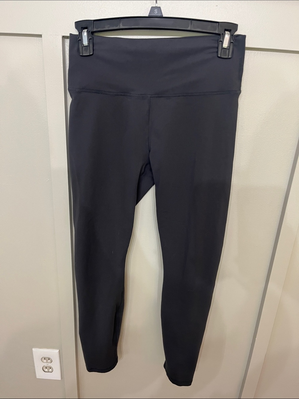 Fabletics PowerHold Gray High-Waist Leggings